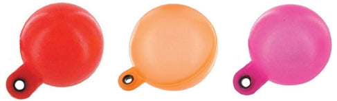 Thingamabobber, 1" (L size), 2.5 cm diameter, fire red (1 piece)