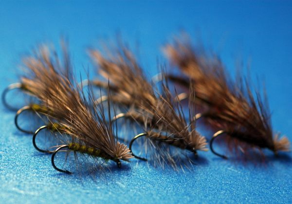 Elk Hair Caddis Natural #10 Set of 12