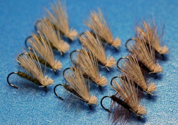 Elk Hair Caddis Bleach #10, set of 12