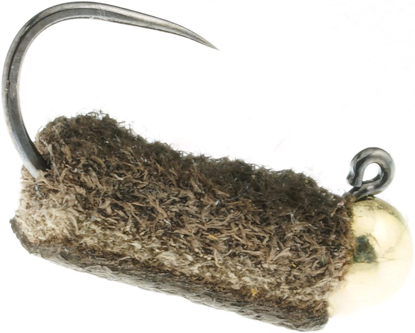 Pellet Time Dark Brown GoFly Pure Japanese Made Feather Jig for Superb Fishing GoFly Custom Fly Premium Trout