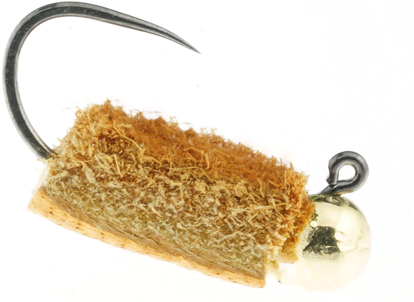 Pellet Time Pellet Brown GoFly Pure Domestic Feather Jig GoFly Custom Fly Premium Trout