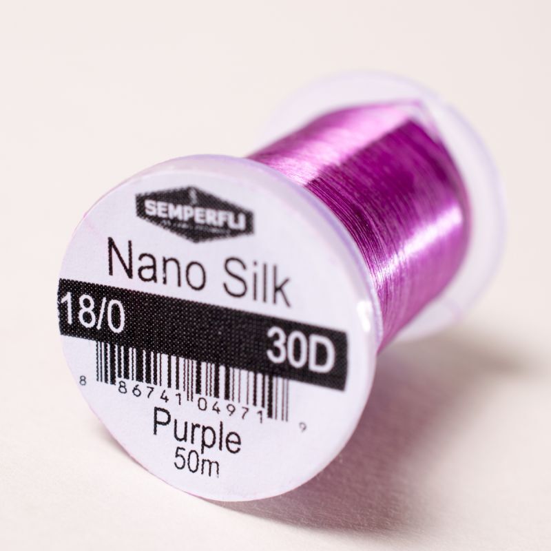 SEMPERFLI Semperfly Nano Silk 18/0 Ultra Fine GSP Thread Color Variation 50M