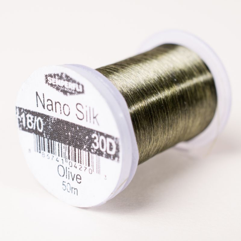 SEMPERFLI Semperfly Nano Silk 18/0 Ultra Fine GSP Thread Color Variation 50M