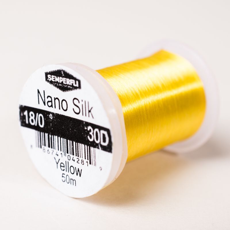 SEMPERFLI Semperfly Nano Silk 18/0 Ultra Fine GSP Thread Color Variation 50M
