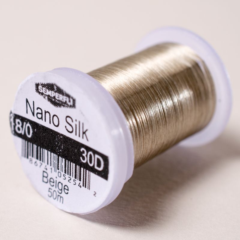 SEMPERFLI Semperfly Nano Silk 18/0 Ultra Fine GSP Thread Color Variation 50M