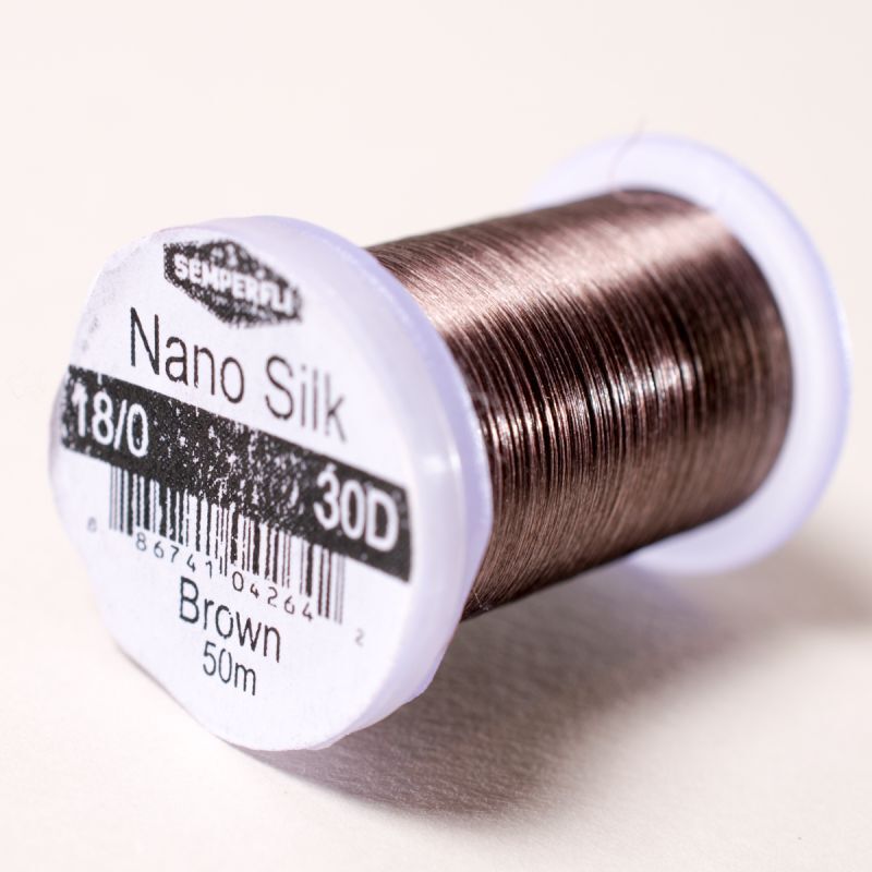 SEMPERFLI Semperfly Nano Silk 18/0 Ultra Fine GSP Thread Color Variation 50M