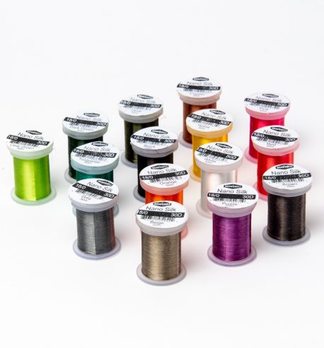 SEMPERFLI Semperfly Nano Silk 18/0 Ultra Fine GSP Thread Color Variation 50M