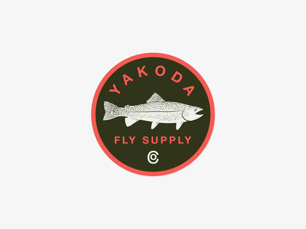 YAKODA Supply Circle Badge Sticker Circle Badge Sticker