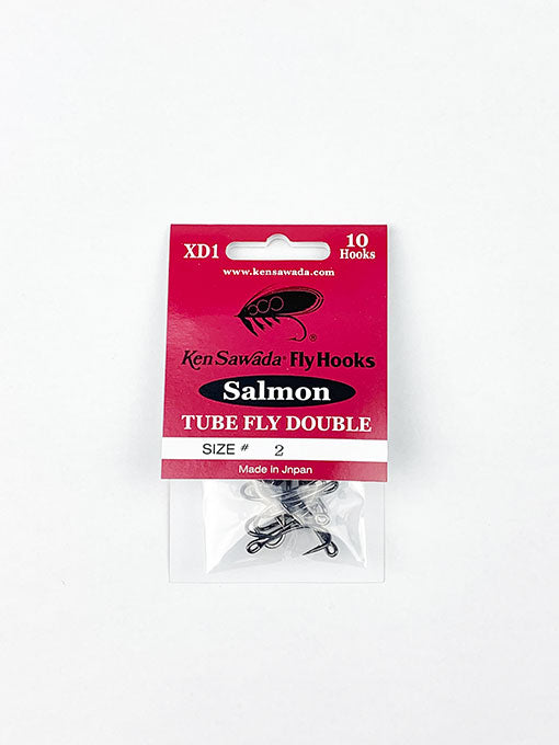 KEN SAWADA FLY HOOKS XD1 Tube Fly Double (TUBE FLY HOOK)