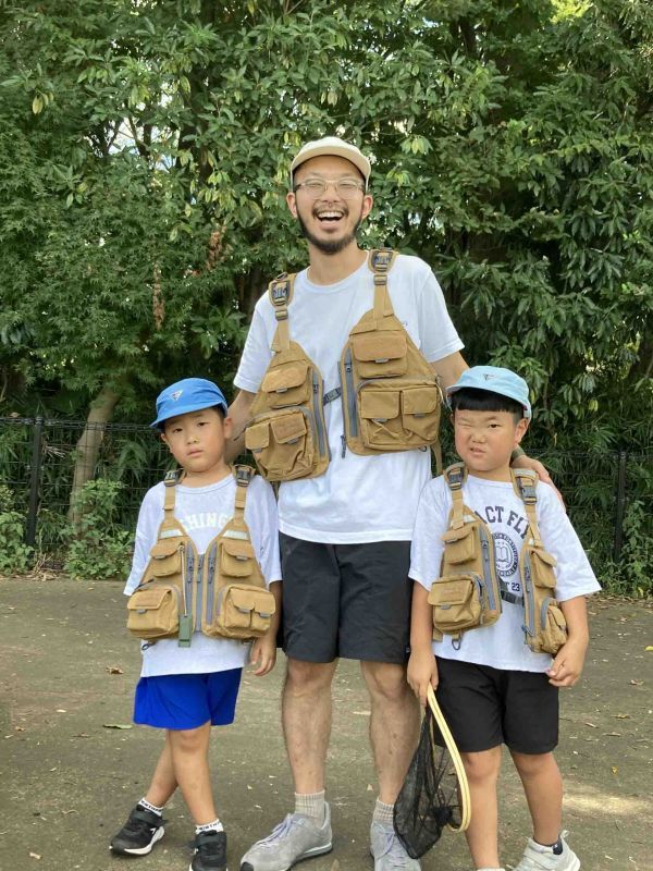 Minowa Vest Laboratory Fishing Vest for Kid's