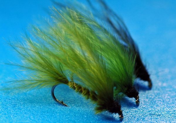 Marabou streamer #10, 3 colors, set of 12