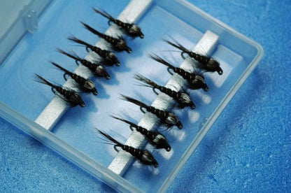 Black Hare's Ear Nymphs, set of 12