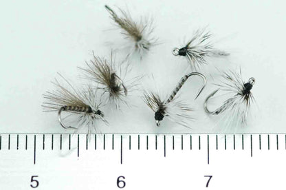 CDC Midge Adult Grizzly #20 Set of 6