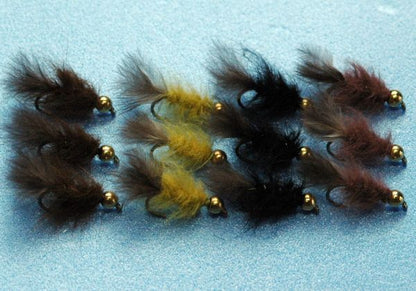 Beadhead MSC Nymph #10 4 colors, set of 12