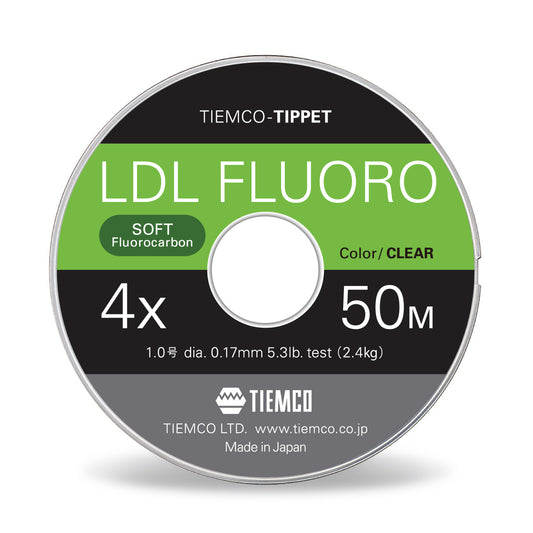 TIEMCO LDL Fluorocarbon Tippet LDL Fluorocarbon Tippet Material