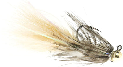 Zig Luggage Tan GoFly Pure Japanese Made Feather Jig GoFly Custom Fly Premium Trout