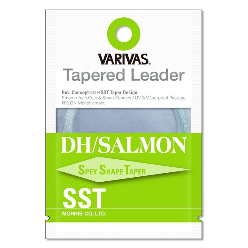 VARIVAS Tapered leader DH/Salmon SST [nylon]