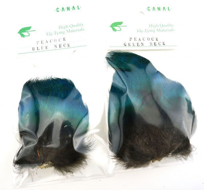 CANAL Peacock Blue Neck Green Neck