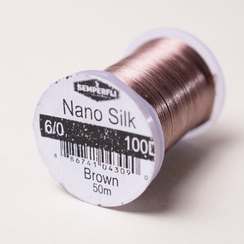 SEMPERFLI Semperfly Nano Silk 6/0 Predator GSP Thread Color Variation 50M