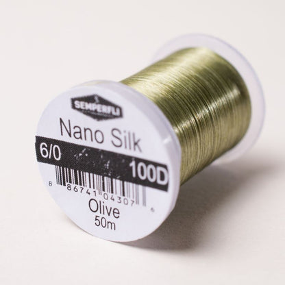 SEMPERFLI Semperfly Nano Silk 6/0 Predator GSP Thread Color Variation 50M