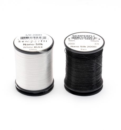 SEMPERFLI Semperfly Nano Silk 3/0 Big Game GSP Thread 100M