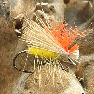 Elk hair caddis with good visibility, same-day shipping available