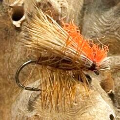 Elk hair caddis with good visibility, same-day shipping available