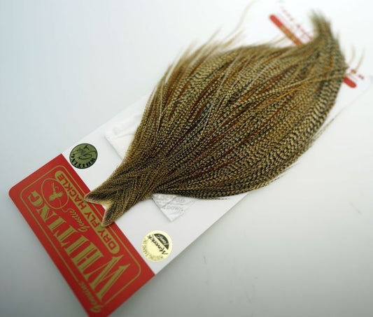 Whiting Cock Hackle Whiting Rooster Cape Rare Cree Gold