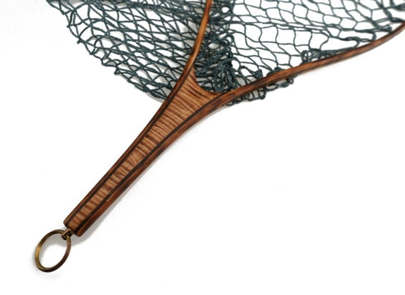 Kuni Net Custom Net Kuni Landing Net Superb Maple Stream Silk Hand Woven Net