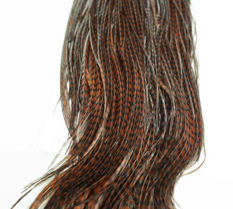 Whiting High & Dry Cock Hackle/HIGH&DRY ROOSTER CAPE Grizzly Dyed Coachman Brown