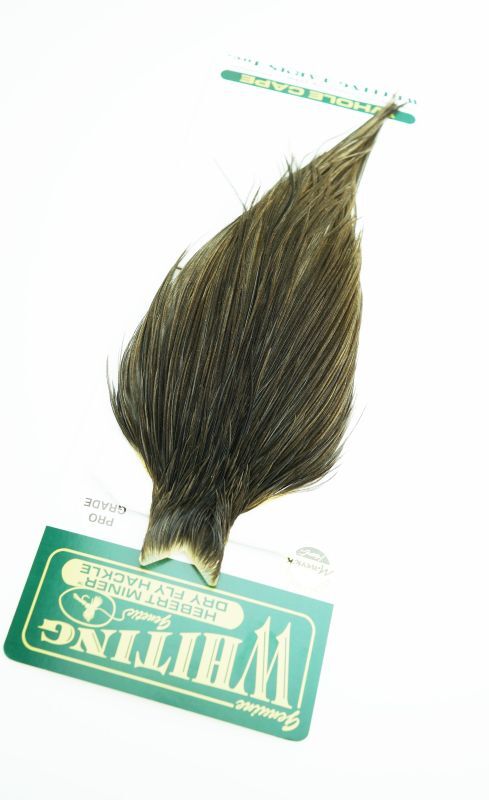 Whiting Hebert Cock Hackle Professional Grade Dark Grey Dun D