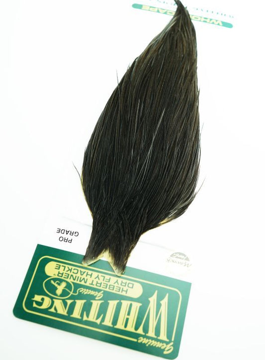 Whiting Hebert Cock Hackle Professional Grade Dark Grey Dun C