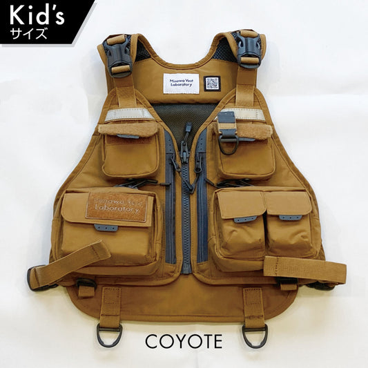 Minowa Vest Laboratory Fishing Vest for Kid's